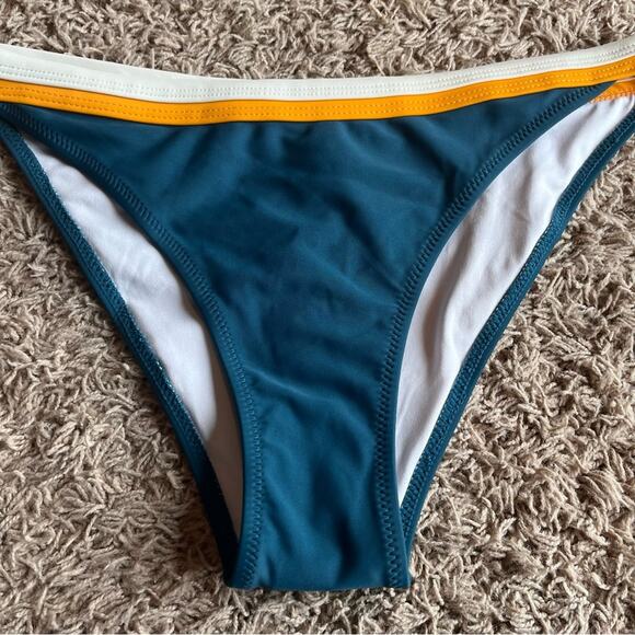 NWT! Cupshe Blue / Orange Swim Bikini Bottom Size Large - Picture 7 of 12